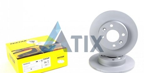 Тормозной диск PRO RENAULT SANDERO, LOGAN, MEGANE TEXTAR 92036103