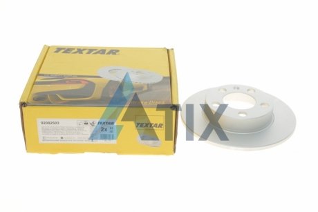 Тормозной диск TEXTAR 92082503