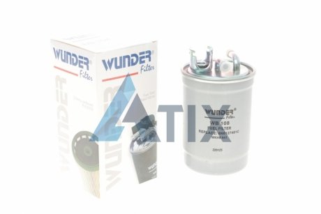 Фильтр топливный VW Caddy 1.9SDI/TDI -03 WUNDER FILTER WB 108 (фото 1)