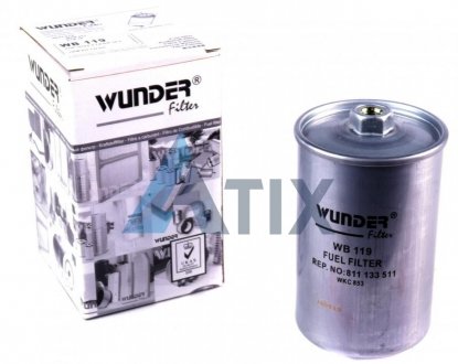 Фільтр паливний WUNDER WUNDER FILTER WB 119