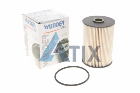 Фильтр топливный VW Caddy 1.9/2.0 TDI/SDI 03- WUNDER FILTER WB 126 (фото 1)