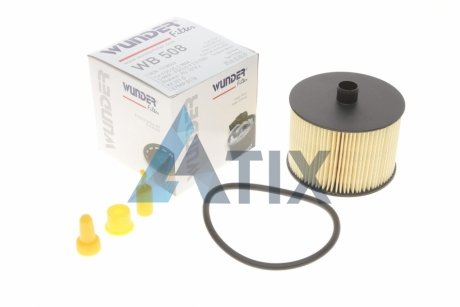 Фильтр топливный Fiat Scudo/Citroen Jumpy/Peugeot Expert 2.0JTD/HDI 07- WUNDER FILTER WB 508