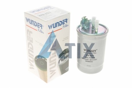 Фильтр топливный Fiat Doblo 1.9JTD 01- WUNDER FILTER WB 651