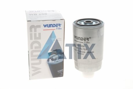 Фільтр паливний WUNDER WUNDER FILTER WB 658