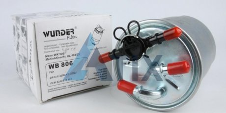 Фильтр топливный WUNDER FILTER WB 806 (фото 1)