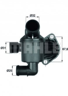 Термостат з прокладкою MAHLE / KNECHT TI 35 87