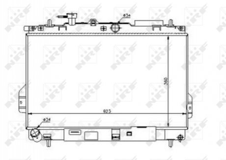 Теплообменник NRF 53362