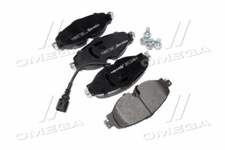 Колодка торм. диск. SKODA OCTAVIA 1.2-2.0TDI 2012-,VW GOLF VII 1.2-2.0TDI 2012- передн. (BREMB BREMBO P 85 126