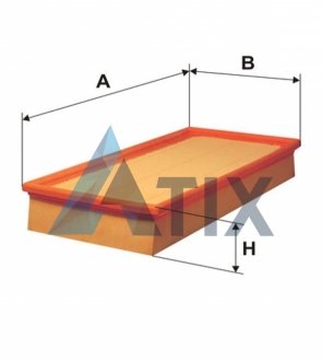 Фильтр воздушный (AP 181) WIX FILTERS WA6368