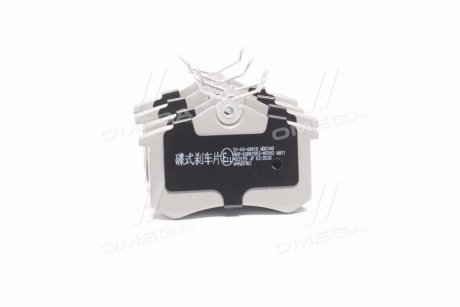 Дисковые тормозные колодки, комплект ASHIKA 51-00-00018