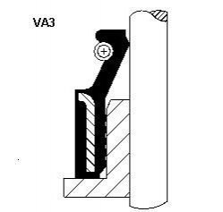 Сальник клапана замінений на 49472005 MITSUBISHI 1,3/1,6 16V 4G13/4G18 98- (вир-во) CORTECO 19027864