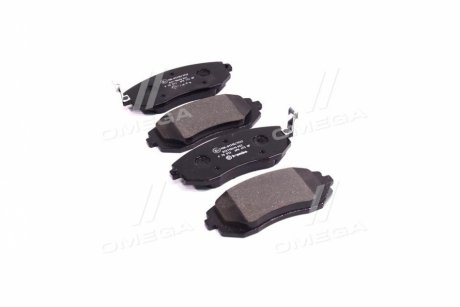 Колодка гальм. диск. SUBARU FORESTER (SF, SG), IMPREZA (GD, GG) передн. BREMBO P 78 013