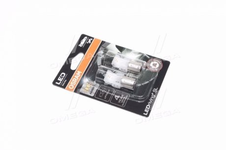 Лампа світлодіодна PY21W LED 12V 1W BAU15S LEDriving SL (blister 2шт) OSRAM 7507DYP-02B