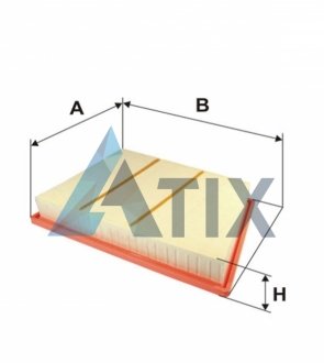 Фільтр повітряний BMW X1 1.6-2.5 D, 1.8-2.8 I, MINI 1.2-2.0 13-(WIX-FILTERS) WIX FILTERS WA9791