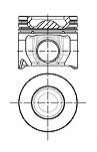 Поршень NURAL 87-148107-40
