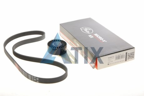 Ремкомплекты привода вспомогательного оборудования автомобилей Micro-V Kit (Пр-во) Gates K015PK1113