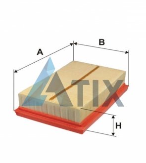 Фильтр воздушный Citroen C1 II/Peugeot 108/Toyota Aygo II, Yaris III WIX WIX FILTERS WA9787