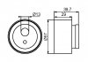 Ролик натяжной ремня ГРМ CITROEN JUMPER 94-/PEUGEOT 306/406 95-04 GMB GT50510 (фото 4)