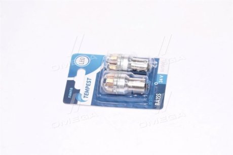 Лампа LED указателей поворотов и стоп-сигналов 24V BA15S 15SMD WHITE<> TEMPEST Tmp-LX17-S25-24