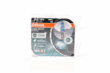 Лампа фарна H1 12V 55W P14, 5sCOOL BLUE INTENSE Next Gen компл. (вир-во) OSRAM 64150CBN-HCB