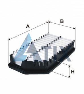 Фільтр повітряний HYUNDAI I30, KIA CEED 1.4-1.6 CRDI 12- (WIX-FILTERS) WIX FILTERS WA9762 (фото 1)