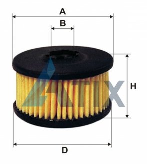 Фільтр палив. газ. обладнання EMMA-GAS /PM999/6 (WIX-FILTERS) WIX FILTERS WF8346