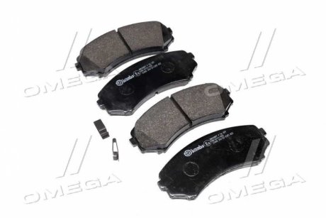 ПЕРЕДН MITSUBISHI PAJERO III 3.2-3.5 00-,IV 3.2-3.8. 07-,GRANDIS 2.0 2.4 04- BREMBO P 54 029 (фото 1)