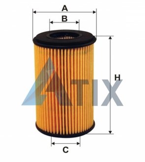 Фільтр масляний двигуна RENAULT CLIO II /OE666 (WIX-FILTERS) WIX FILTERS WL7293