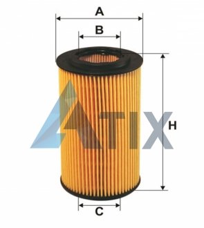 Фільтр масляний двигуна OPEL ASTRA II /OE648/1 (вир-во WIX-FILTERS) WIX FILTERS WL7228