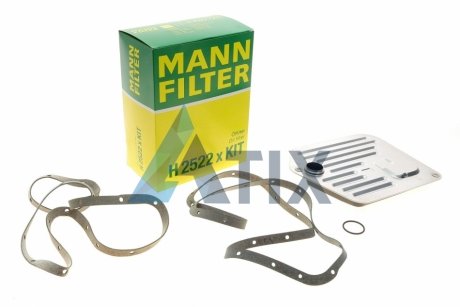 Фільтр масляний АКПП BMW (E38, E39, E53) 94-06 з прокладкою MANN H2522XKIT