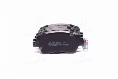 Колодки передние Renault/Dacia Clio, Kangoo, Duster, Logan, Sandero, Modus, Dokker, Lodgy. Nissan Mi LPR 05P867