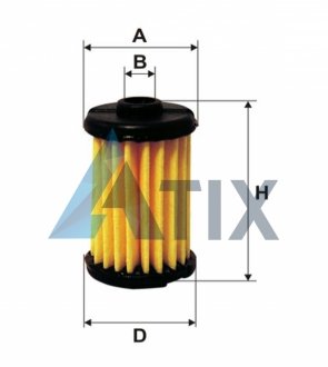 Фільтр палив. газ. обладнання OMNIA /PM999/7 (WIX-FILTERS) WIX FILTERS WF8347