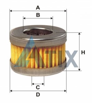 Фільтр палив. газ. обладнання LANDI /PM999/2 (WIX-FILTERS) WIX FILTERS WF8342