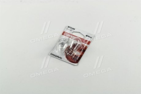 Лампа допоміжн. освітлення 12V 21W W3x16d (2 шт) blister OSRAM 7505-02B