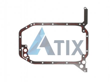 Прокладка піддону AUDI 2.6/2.8 ABC/AAH/ACZ/AEJ/AFC верх (вир-во) ELRING 767.907 (фото 1)