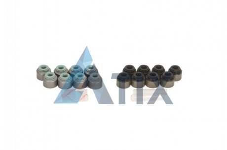 Комплект прокладок, стрижень клапана IN/EX TOYOTA 16 шт (вир-во) ELRING 215.710 (фото 1)