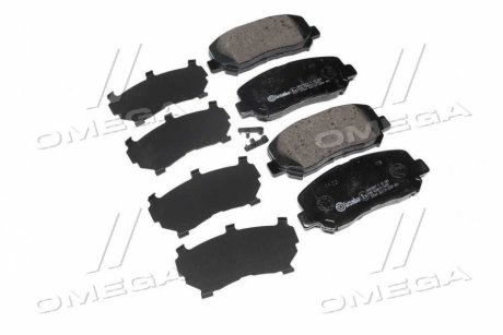 ПЕРЕДН NISSAN QASHQAI 1.5-2.0 07-, X-TRAIL 2.0 2.5 07- TEANA 2,3 2,5 3,5 08- BREMBO P 49 045 (фото 1)