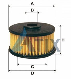 Фільтр палив. газ. обладнання MEDA /PM999/4 (WIX-FILTERS) WIX FILTERS WF8344