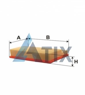 Фільтр повітряний MB C, CLK, ML /AP118/6 (вир-во WIX-FILTERS UA) WIX FILTERS WA6663