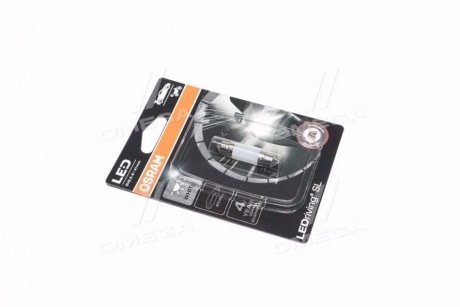 Лампа світлодіодна C5W 12V 1W SV8.5 LEDriving SL (41mm) (вир-во) OSRAM 6413DWP-01B