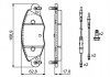 Колодка торм. диск. CITROEN C5 2.0,2.5,3.0i-04 передн. BOSCH 0 986 424 581 (фото 2)