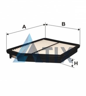 Фільтр повітряний HYUNDAI MATRIX /AP177/4 (вир-во -FILTERS) WIX FILTERS WA9435 (фото 1)