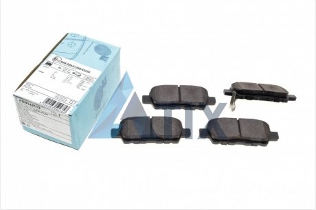 Колодки гальмівні задні дискові Infiniti, Nissan (вир-во) BLUE PRINT ADN142113 (фото 1)