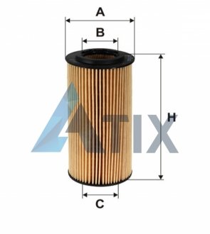 Фільтр масляний двигуна MB W210 /OE640/7 (вир-во -FILTERS) WIX FILTERS WL7289 (фото 1)