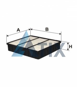 Фільтр повітряний MITSUBISHI COLT /AP172 (вир-во -FILTERS) WIX FILTERS WA6359 (фото 1)