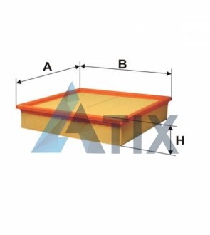 Фільтр повітряний OPEL OMEGA B /AP129 (вир-во -FILTERS UA) WIX FILTERS WA6621 (фото 1)