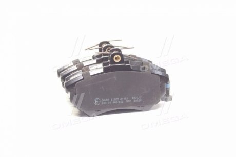 Колодка гальм. диск. AUDI/SEAT/VW AUDI/SEAT/VW передн. (ABS) A.B.S. 36789