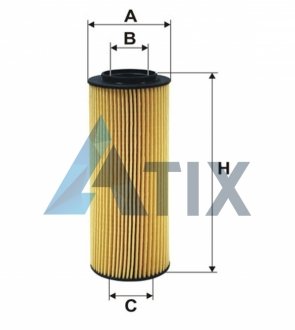 Фільтр масляний двигуна HYUNDAI ix55 3.0 CRDI (вир-во WIX-FILTERS) WIX FILTERS WL7493