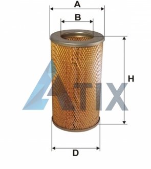 Фильтр воздушный WIX FILTERS WA6118