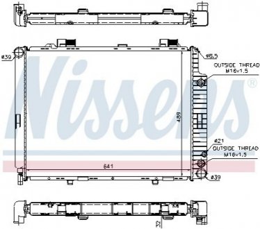 Теплообменник NISSENS 62691A